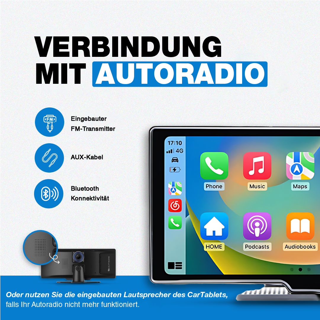 CarTablet Intelligenter Fahrbegleiter (2025 Model)