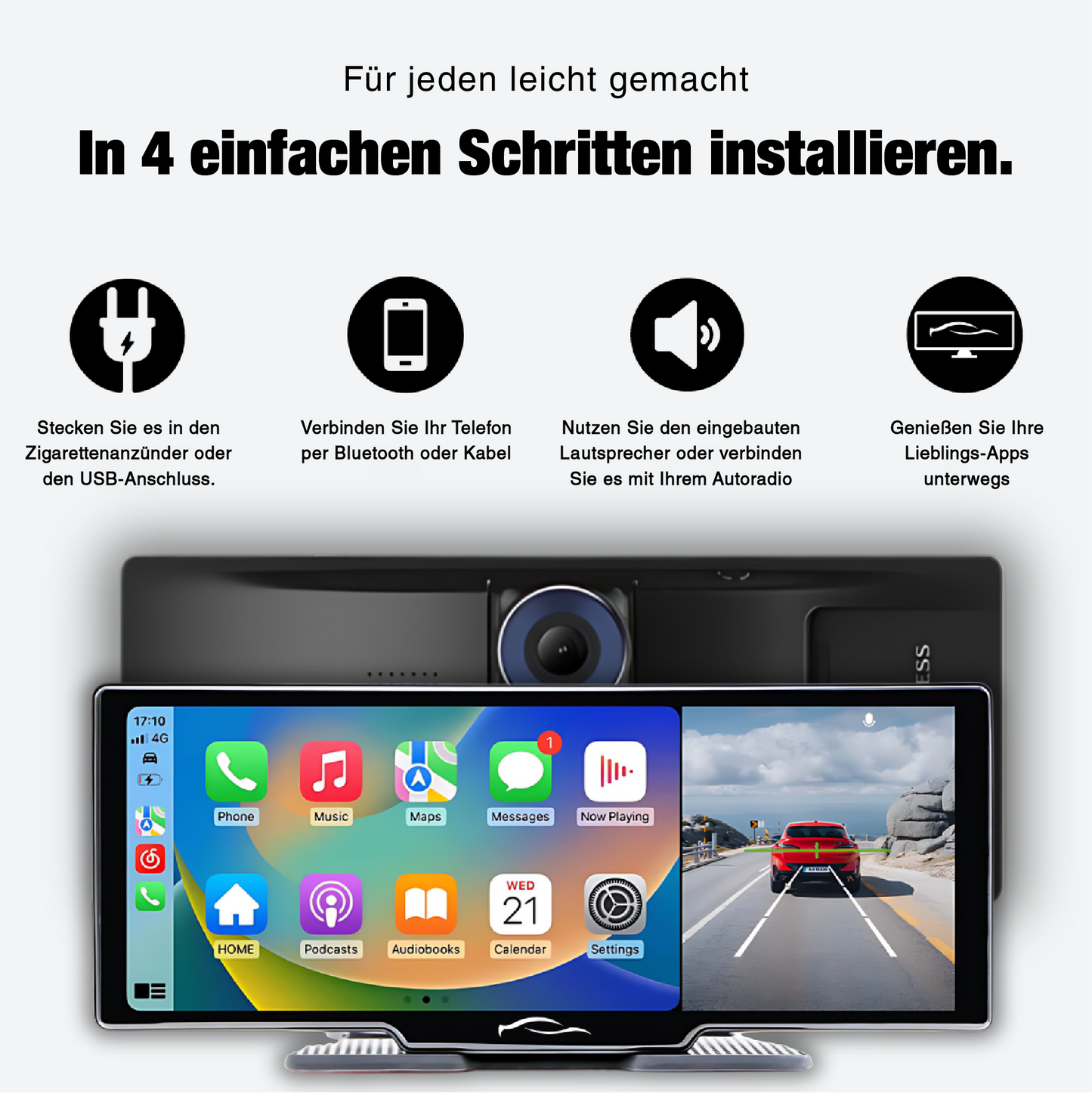 CarTablet Intelligenter Fahrbegleiter (2025 Model)