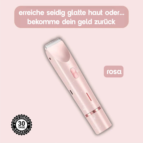 GlowShave - 2-in-1 Körperrasierer für Frauen