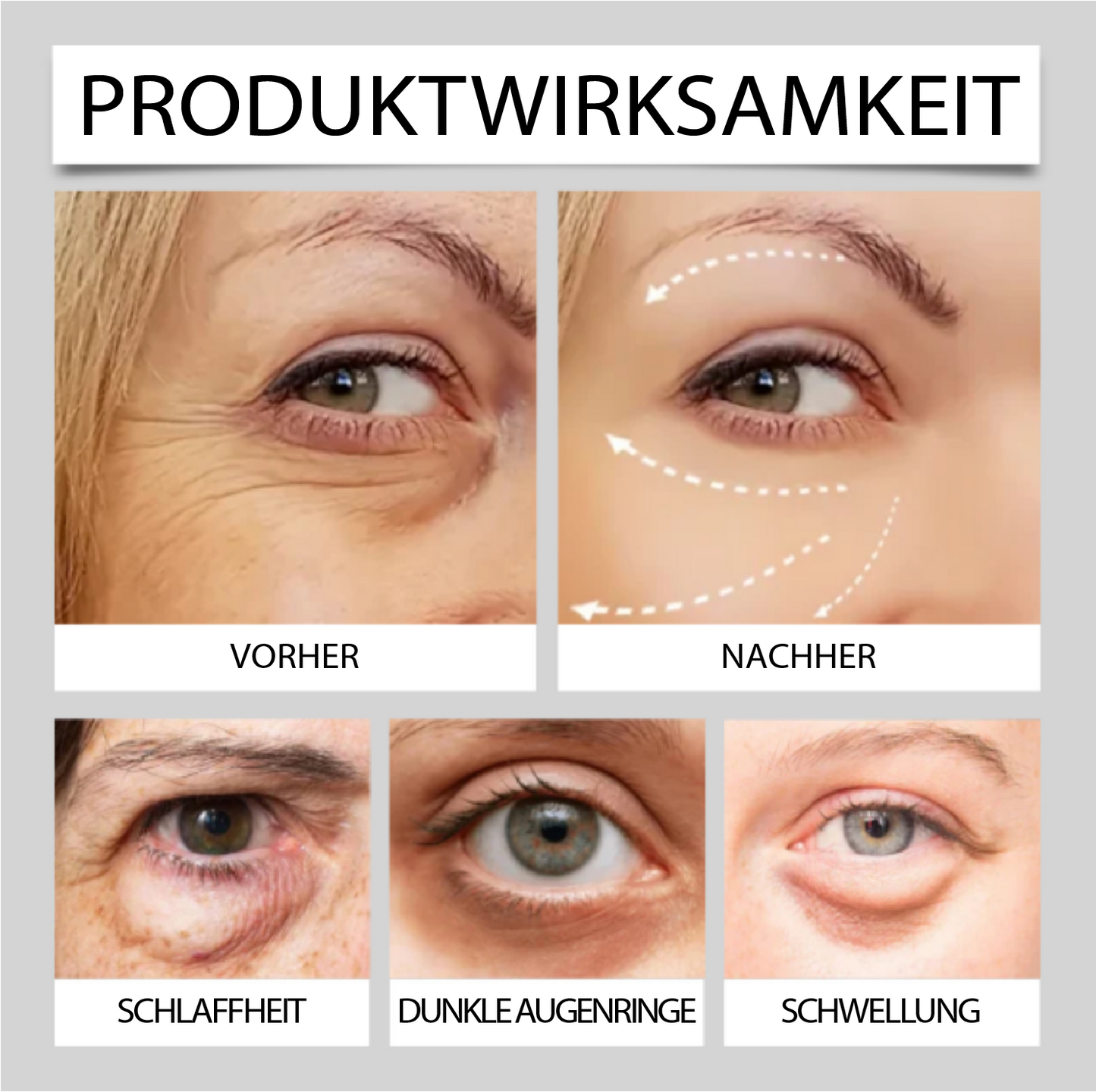 Sofortiges Augenlifting Pro