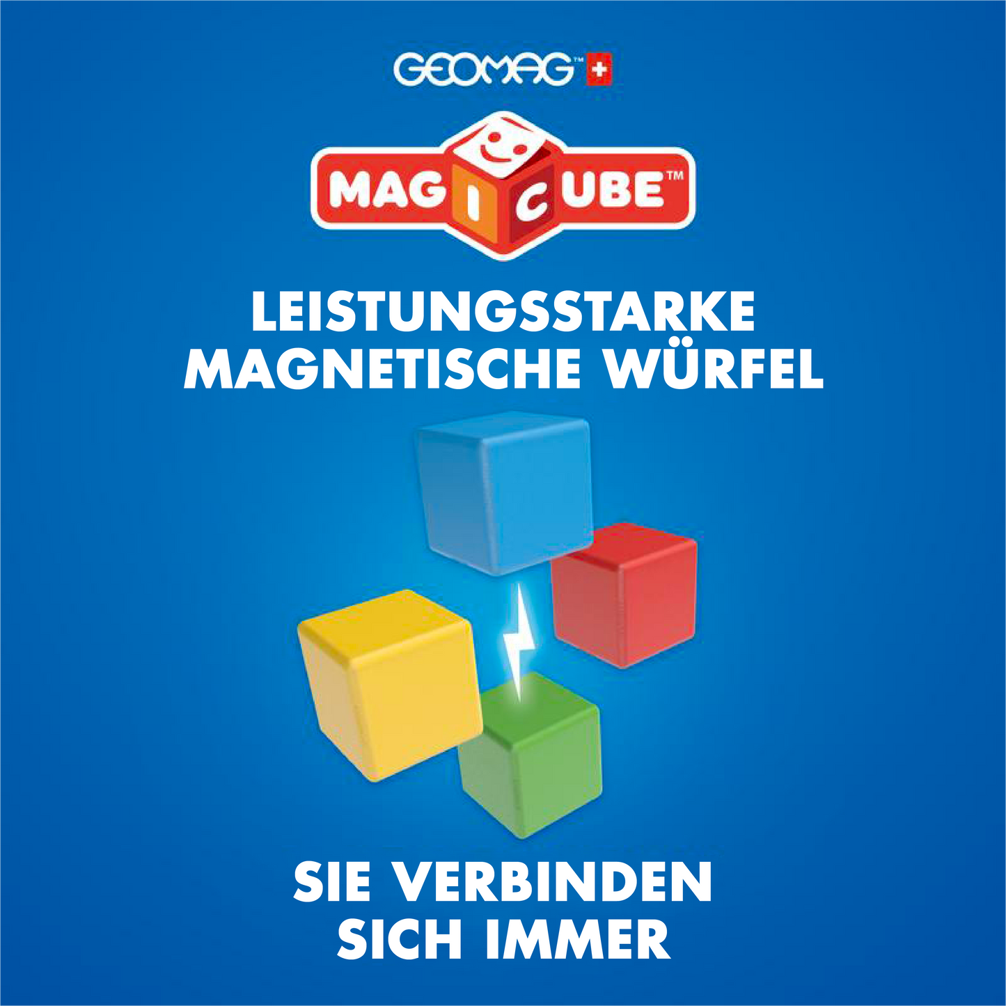 Montessori Zauberwürfel - Magnetische Bauklötze