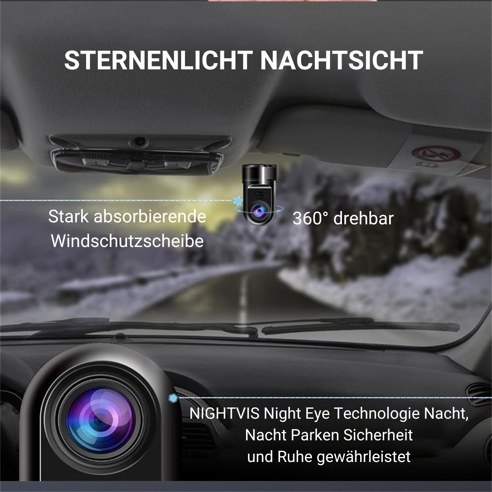 Ultra HD 360° ADAS Dashcam | Ultimativer Schutz auf der Straße