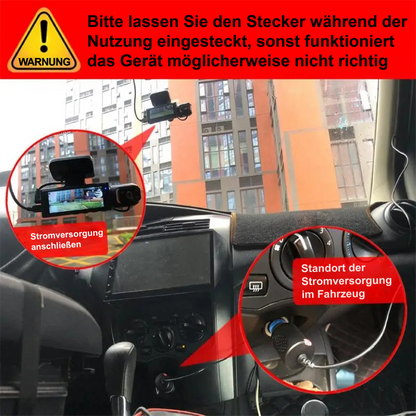 Enesy Front- und Rückfahr-Dashcam